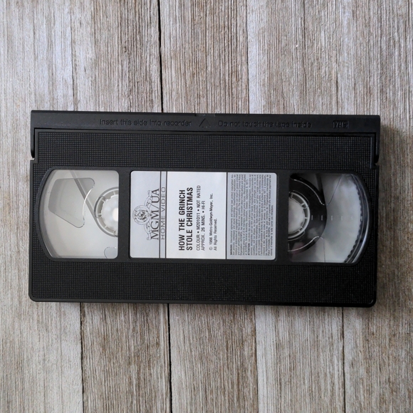 Dr Seuss how the Grinch stole Christmas VHS vintage - Picture 4 of 4